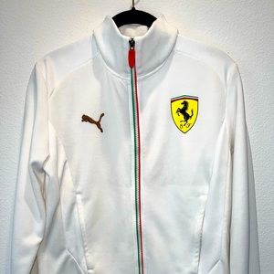 Official Scuderia Ferrari track jacket by Puma sportswear (Men’s SMALL).